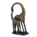 Mothers Love Giraffe Statue